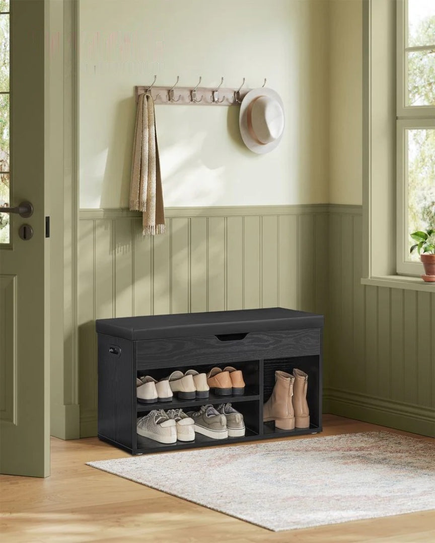Shoe Storage Bench With Cushion – product view 5 | Amaraloft