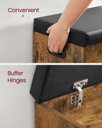 Shoe Storage Bench With Cushion – product view 13 | Amaraloft