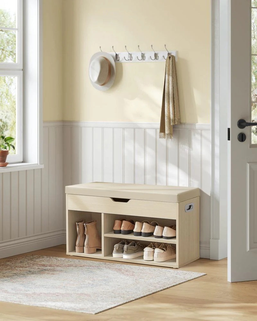 Shoe Storage Bench With Cushion – product view 15 | Amaraloft
