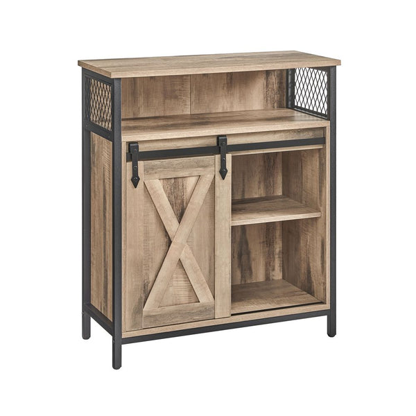 Storage Sideboard With Barn Door - product photo 01