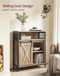 Storage Sideboard With Barn Door - product photo 05