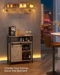 Storage Sideboard With Barn Door - product photo 07