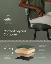Swivel Bar Stools With Backs - product photo 15