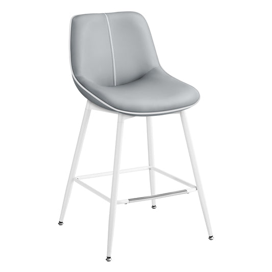 Synthetic Leather Bar Stools With Back - product photo 01