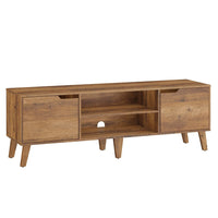 TV Stand For 65 Inch TVs With Cabinets And Adjustable Shelf – product view 1 | Amaraloft