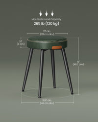Upholstered Kitchen Stools - product photo 07