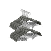 Velvet Pants Hangers With Adjustable Clips Set – product view 3 | Amaraloft