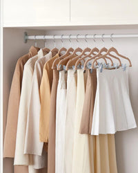 Velvet Pants Hangers With Adjustable Clips Set – product view 26 | Amaraloft