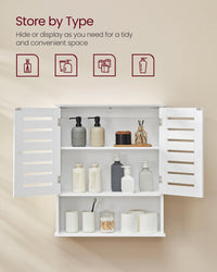 Wall-Mounted Bathroom Storage Cabinet - product photo 11