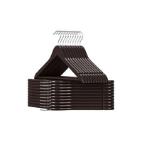 Wood Coat Hangers 20 Pack With Shoulder Notches – product view 3 | Amaraloft