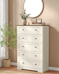 Wood Dresser With Spacious Drawer Storage - product photo 02