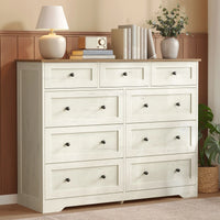 Wood Dresser With Spacious Drawer Storage - ULTS683WJ01S